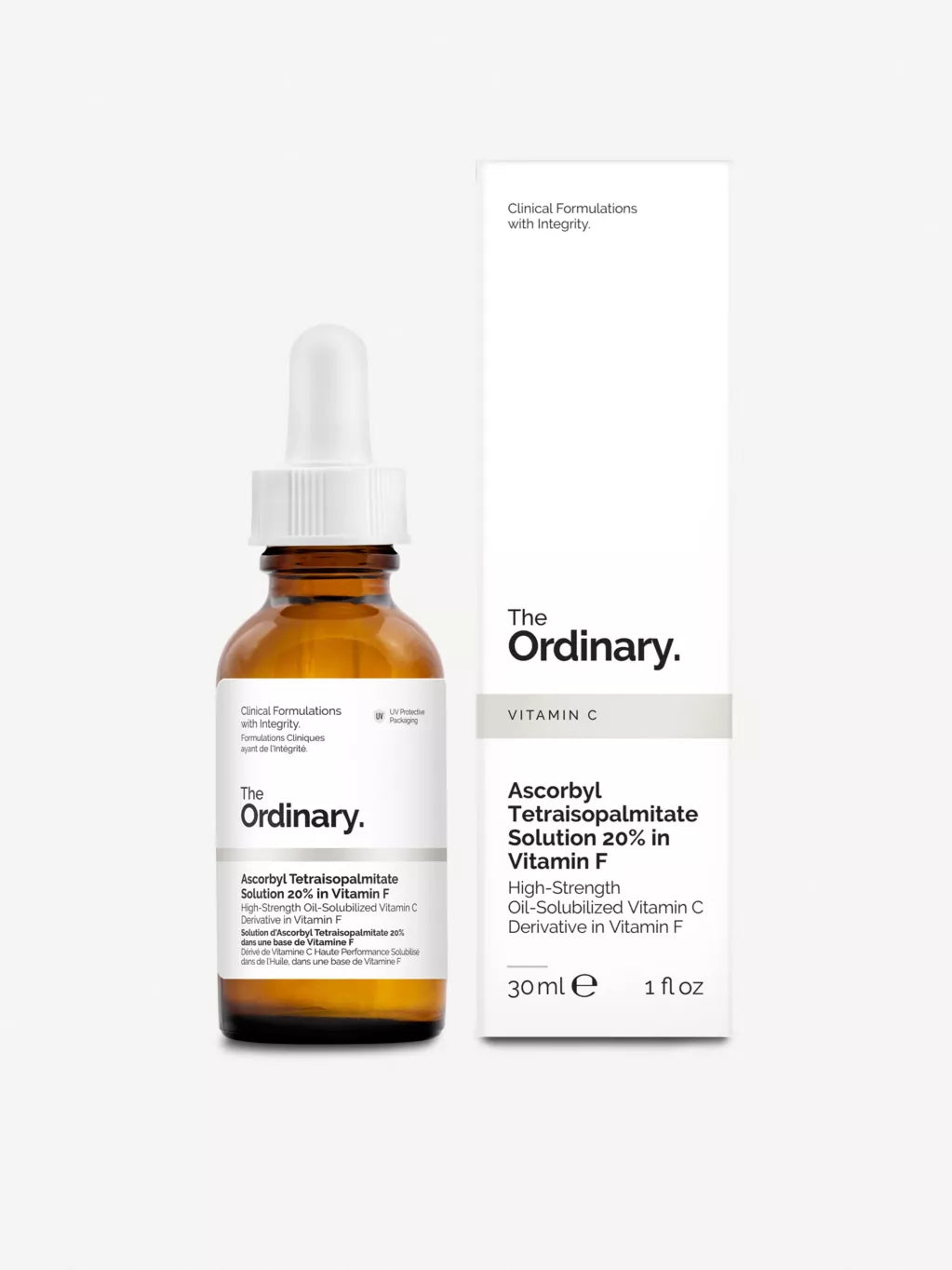 Ascorbyl Tetraisopalmitate Solution 20% in Vitamin F 30ml