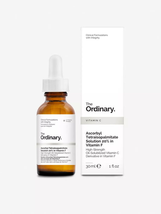 Ascorbyl Tetraisopalmitate Solution 20% in Vitamin F 30ml